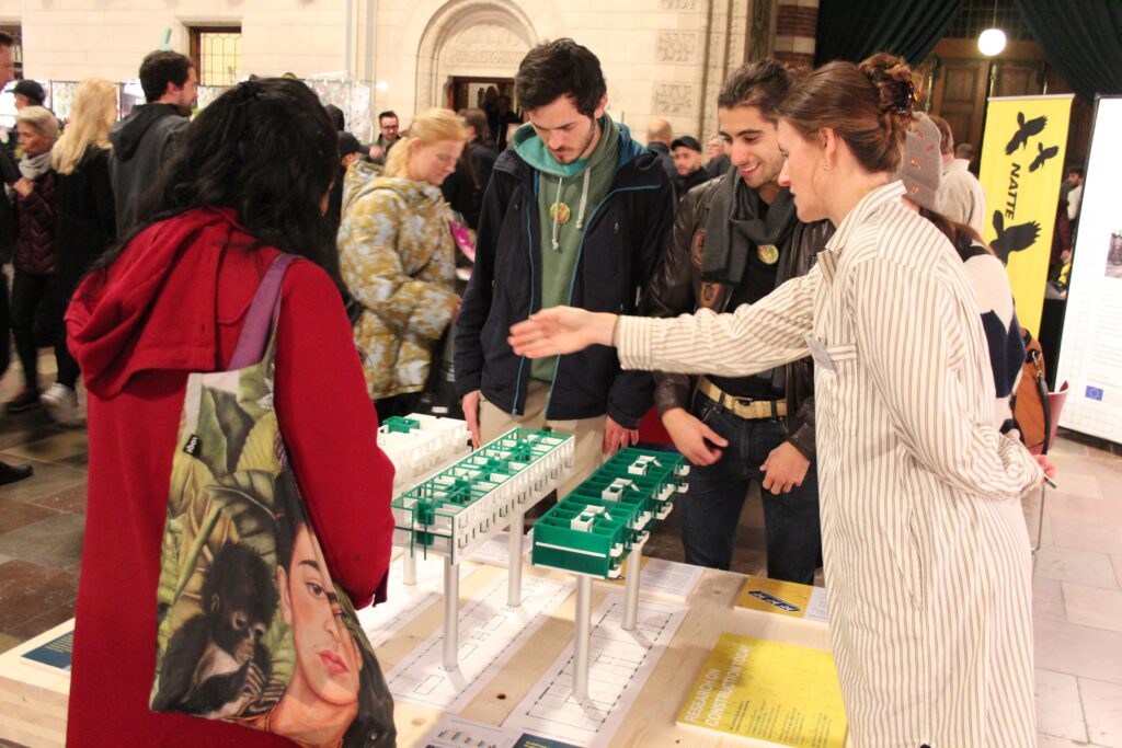 Arkitektmodel 3XN kulturnat