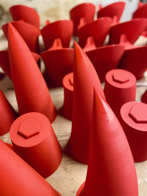 Alle 3 djævlehorn dele til Movia