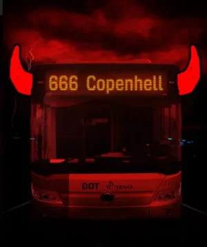 koncept tegning til horn