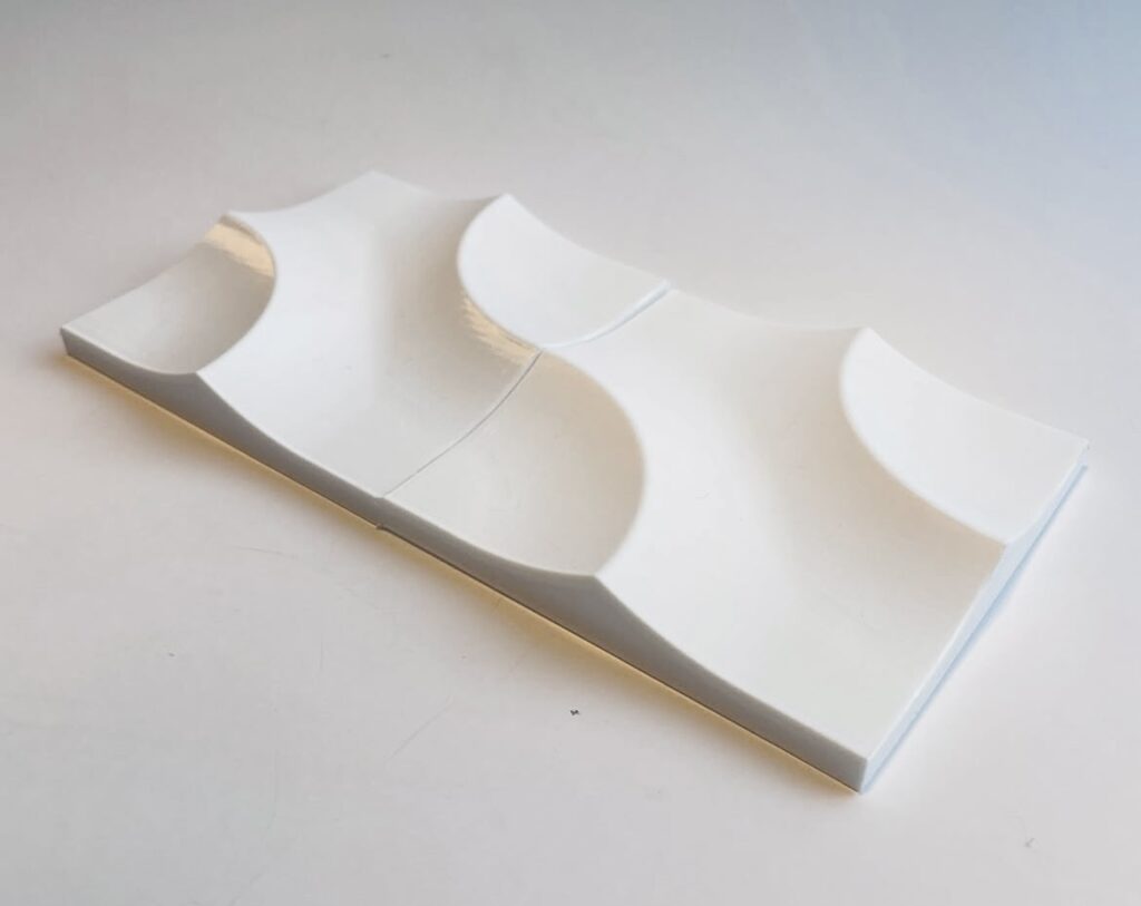 IMG 4819 3D printet arkitekturmodel vs. Håndlavet