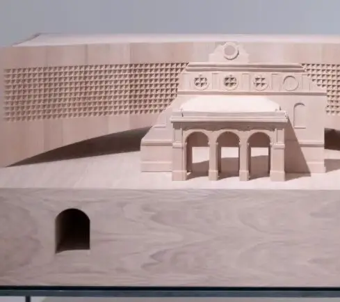 Arkitekturmodel for Dorte Mandrup