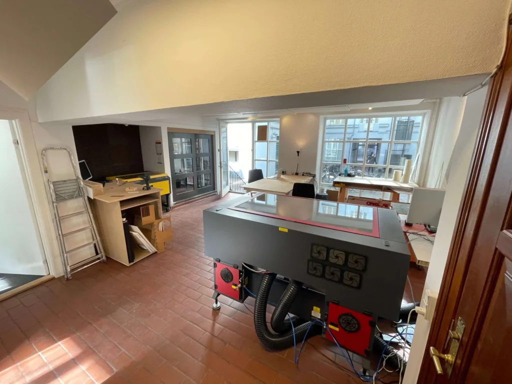 Laserskæring og 3d print på vesterbro hos republikken creates fablab